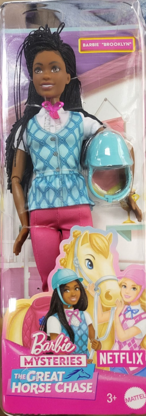 Equestrian Barbie Mysteries The Great Horse Chase Barbie Brooklyn Doll